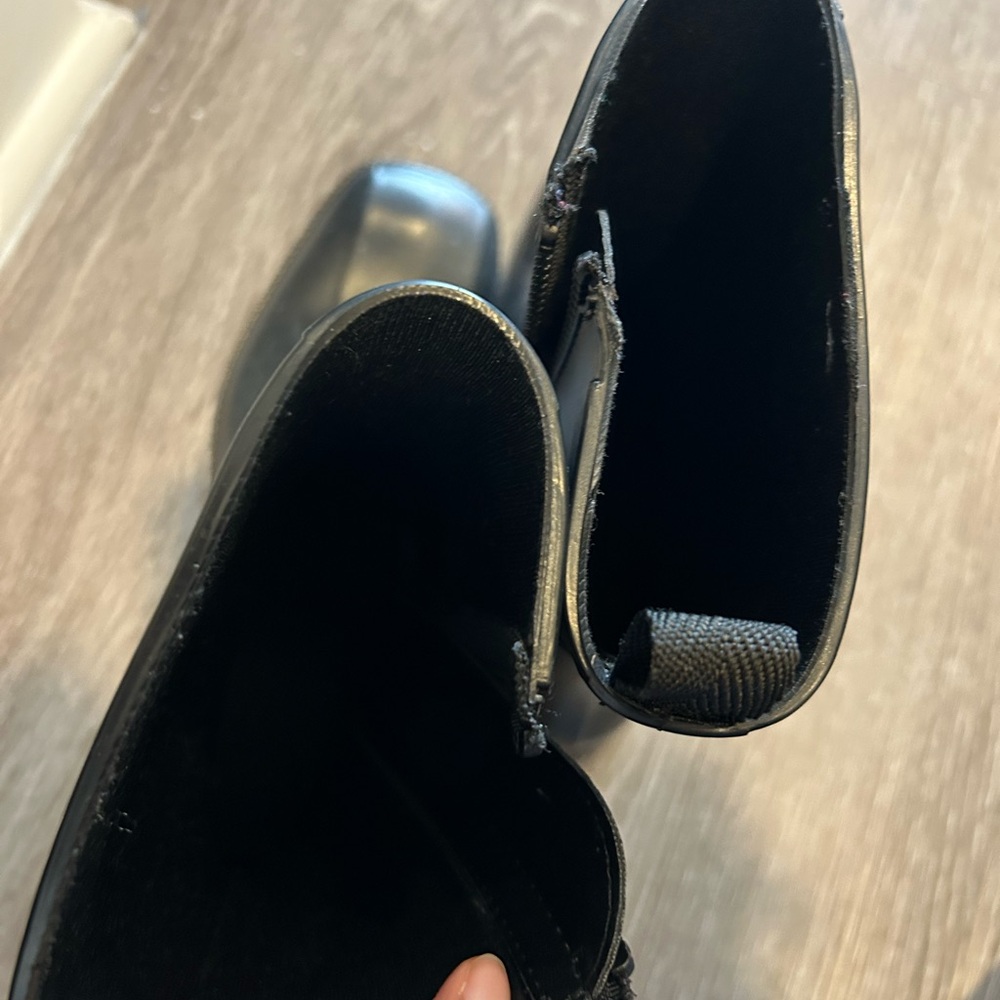 Black Leather Boots